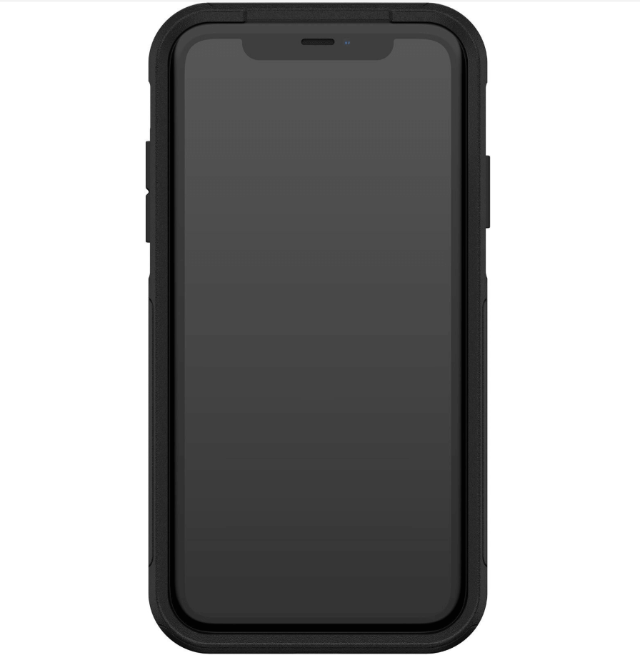 iPhone 12 dual layer armor hard case black