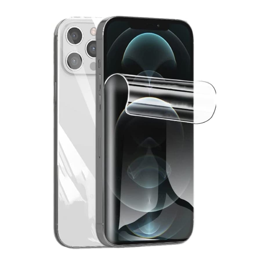 Hydrogel Screen Protectors for iPhone 12/iPhone 12 Pro (6.1”) (Pack of 2)