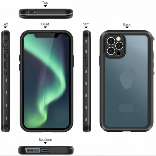 iPhone 12 Pro waterproof case back