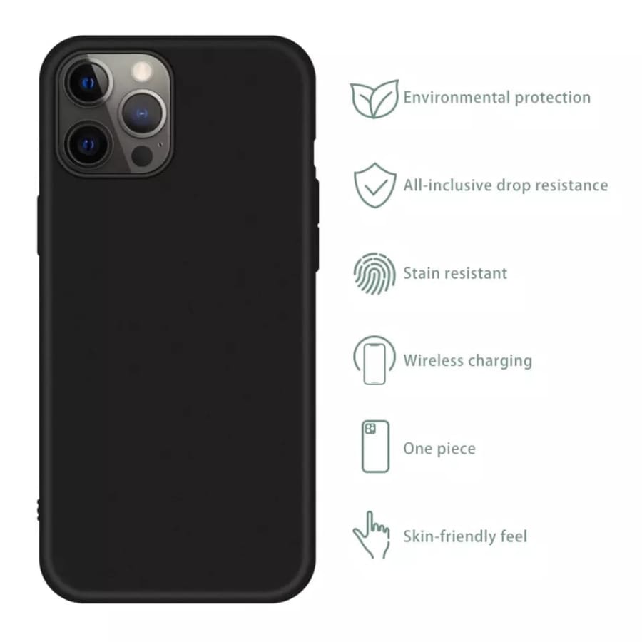Black Case for iPhone 13 Pro Max (6.7”)