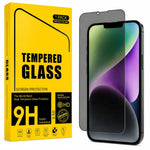 iPhone 13 Pro Max Privacy Tempered Glass Screen Protector β 9H HD Anti-Spy 2.5D Rounded Edge Impact & Scratch Resistant