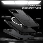 iPhone 15 Plus MagSafe Case β Rugged Shockproof Heavy Duty Cover