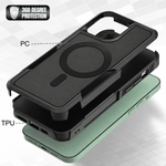 iPhone 15 Pro Max MagSafe Rugged Shockproof Heavy Duty Case