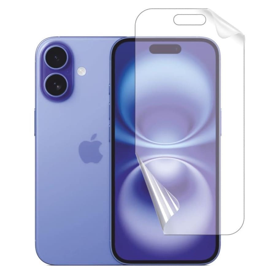 Hydrogel Screen Protectors for iPhone 16 Plus (6.7”) (Pack of 2)