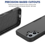 iPhone 16 Plus Dual Layer Armor Hard Case - Mobile Phone