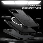 iPhone 16 Plus MagSafe Case – Rugged Shockproof Heavy Duty Cover