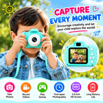kids digital camera with compact design and built-in screen