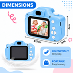 kids digital camera with compact design and built-in screen