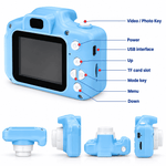 kids digital camera with compact design and built-in screen