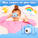 kids digital camera with compact design and built-in screen