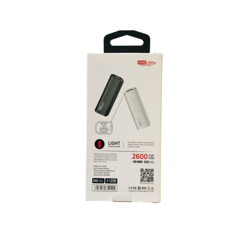 Kinglink 2,600 mAh Power Bank