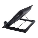 Laptop Cooling Stand with Fan | Adjustable Holder for Gaming Office & Desk