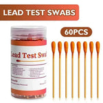 Lead Test Kit - House Paint Metal Ceramics - 60 Cotton Swabs - Tools & Kits (multipurpose)