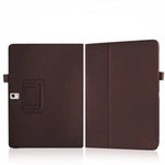 Leather Cover for Samsung Galaxy Tab S 10.5β (2014) - T800/T805 (Brown) - Tablet Cases - Phone/Tablet Accessories