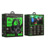 Lightweight Wired Gaming Headset with 40mm Drivers Mic & LED (W118)