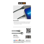 Mobigo 1m USB-A to Lightning cable GO101 - Accessories