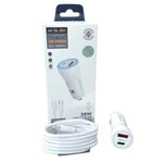 Mobigo 38W 2 UAB car charger with Type-C to Lightning combo GO200PDL - Accessories