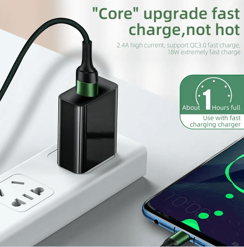 Durable braided Type-C cable design