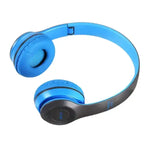 P47 Wireless Headphones (Blue) - Electronics Accessories