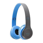 P47 Wireless Headphones (Blue) - Electronics Accessories