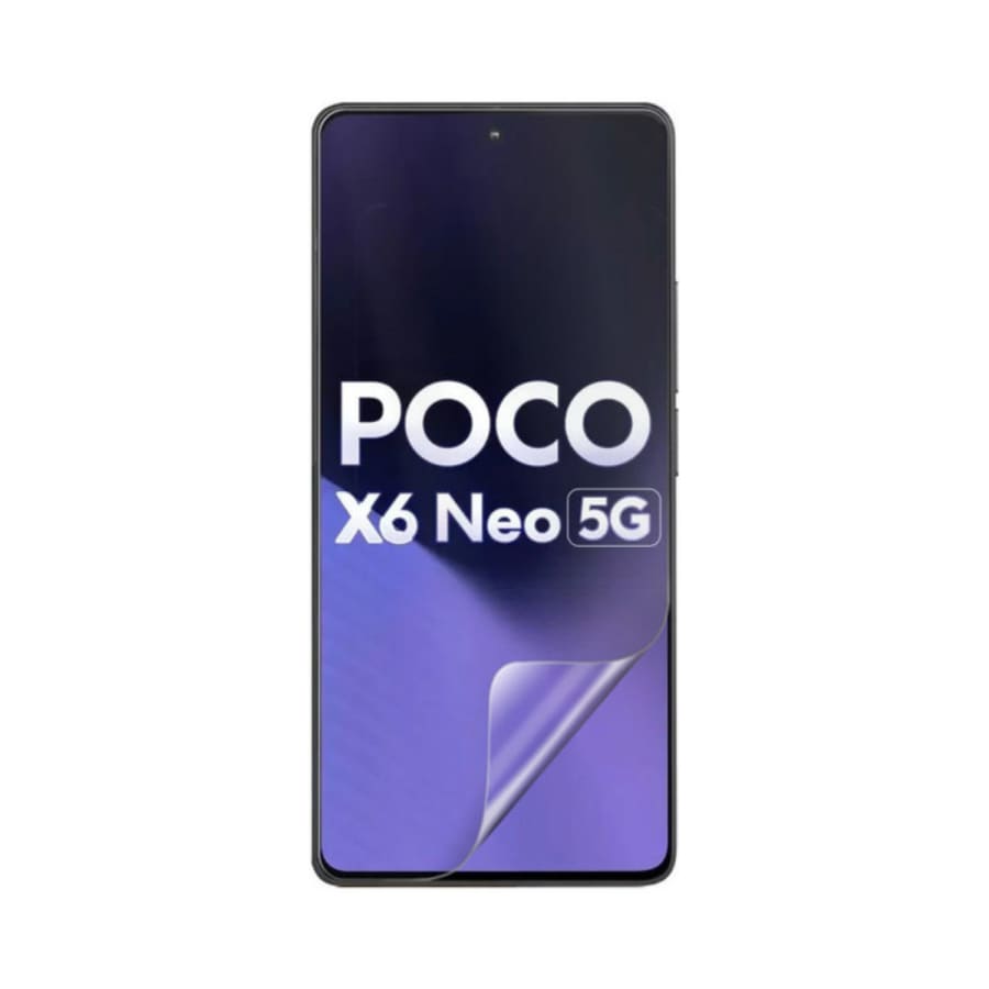 Hydrogel Screen Protector for POCO X6 Neo 5G