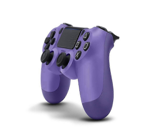 Purple Wireless PS4 Controller Side View for PlayStation 4 and PC