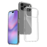 Protective Case for iPhone 17 Pro Max (Clear) - Clear - Screen protector