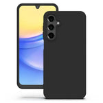 Protective Case for Samsung Galaxy A15 (Black) - Black - Screen protector