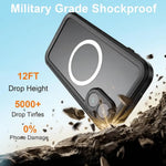 Redpepper Waterproof MagSafe Case for iPhone 17 | Shockproof Cover