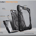 Rugged iPad Pro 11ββ Case β Heavy-Duty Shockproof Cover,Stand & Pencil Holder