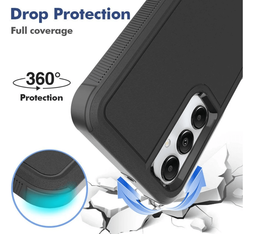 Samsung Galaxy A05 dual layer case back view