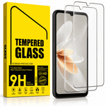 Samsung Galaxy A17 Tempered Glass Screen Protector (2 Pack) β 9H HD Clear 2.5D Rounded Edge