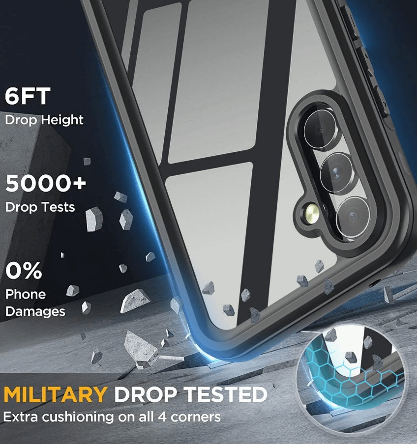 Samsung Galaxy A15 drop tested