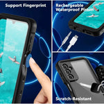 Samsung Galaxy A24 4G Waterproof Case Redpepper Full Protection - Mobile Phone