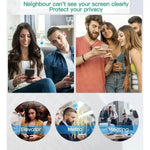 Samsung Galaxy A25 Privacy Tempered Glass Screen Protector β 9H HD Anti-Spy 2.5D Rounded Edge Impact & Scratch Resistant