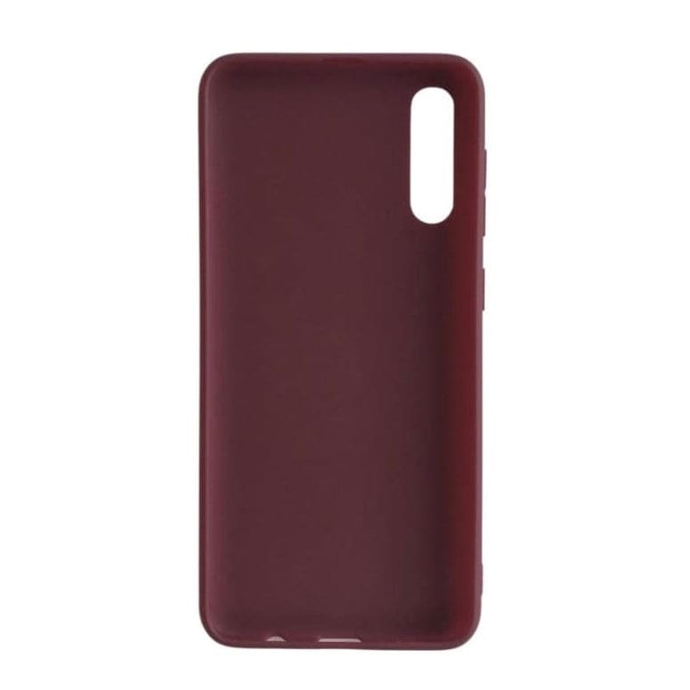 Silicone Case for Samsung Galaxy A50/A50S (Maroon)