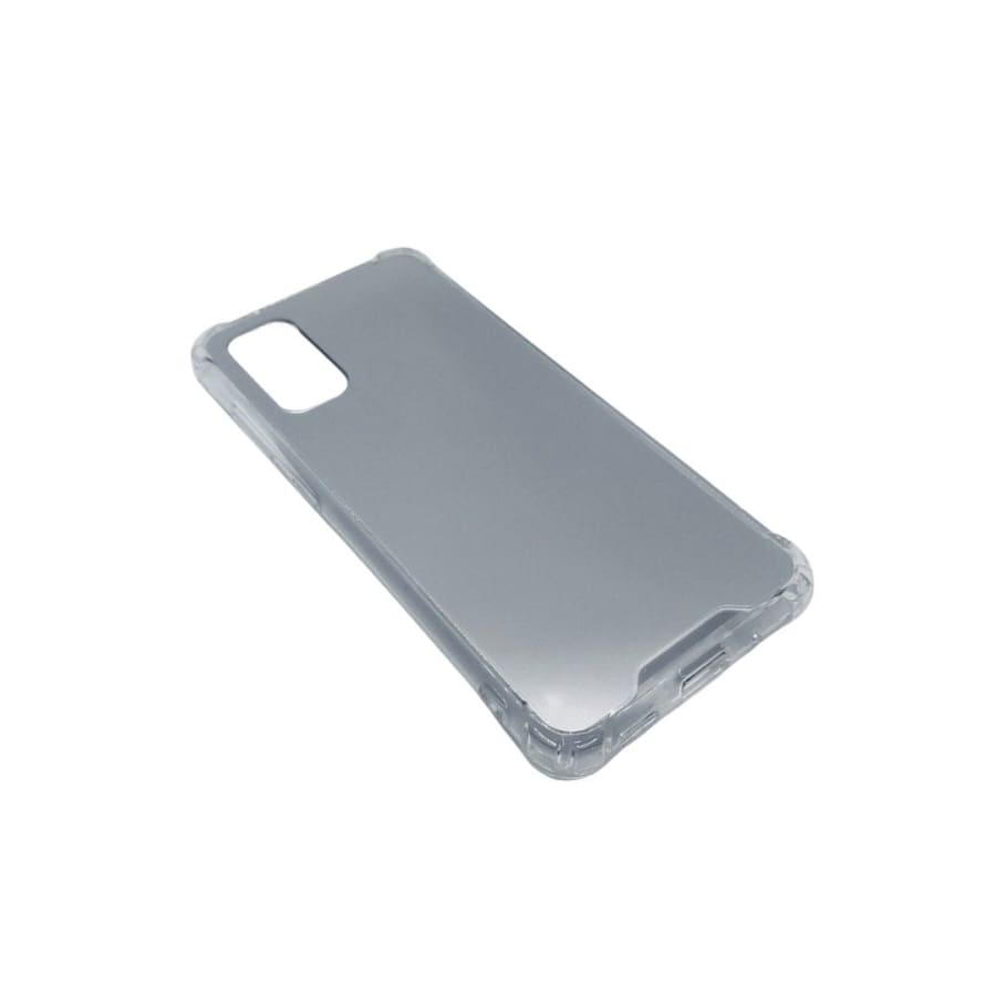 Silicone Case for Samsung Galaxy S20 (Silver Mirror)
