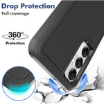 Samsung Galaxy S20 FE Dual Layer Armor Hard Case β Black - Mobile Phone