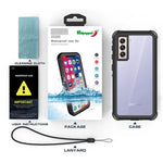 Samsung Galaxy S21 Waterproof Case | Redpepper Shockproof Clear Cover