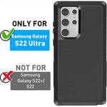 Samsung Galaxy S22 Ultra Triple Layer Armor Hard Case | 3-Layer PC TPU Cover