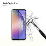 Samsung Galaxy S23 FE Clear Tempered Glass Screen Protector (2 Pack) β 9H HD 2.5D Rounded Edge Impact & Scratch