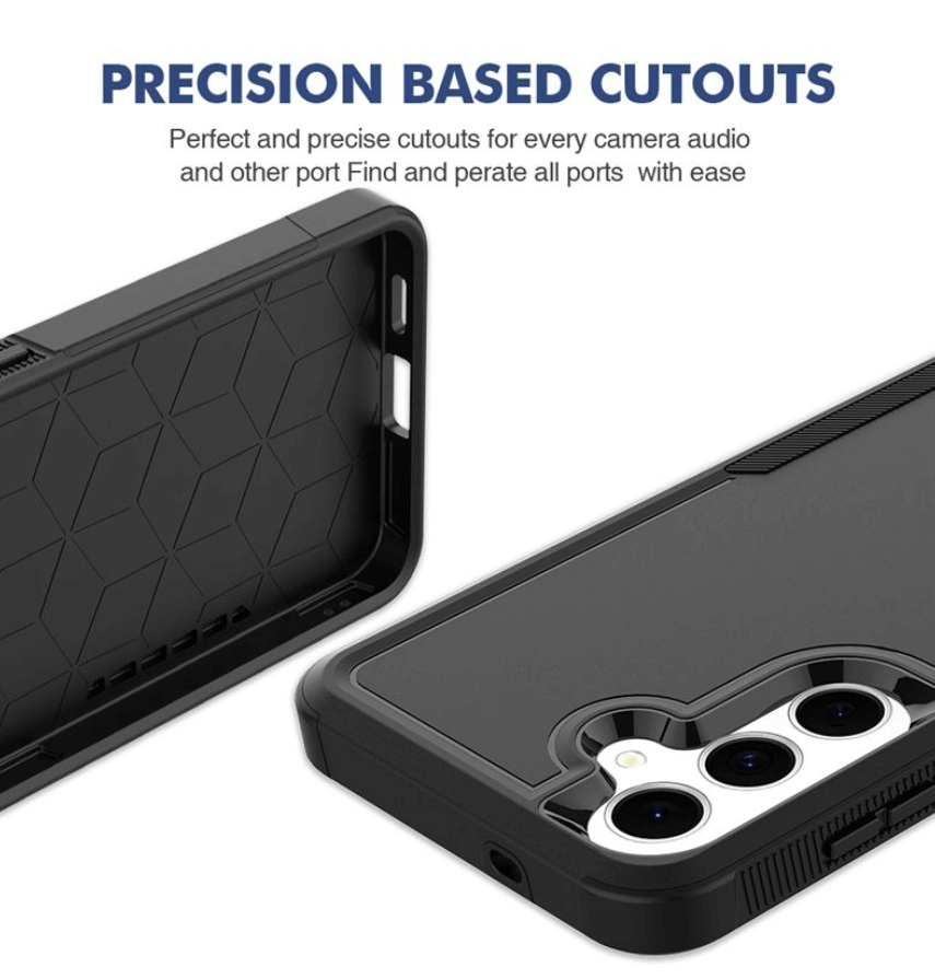 Samsung Galaxy S23 FE dual layer armor case back view