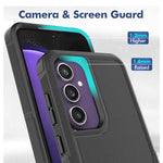 Samsung Galaxy S24 FE Dual Layer Armor Hard Case - Mobile Phone