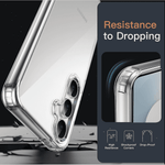 Samsung Galaxy S25 FE Hybrid Ultra Clear Shockproof Case