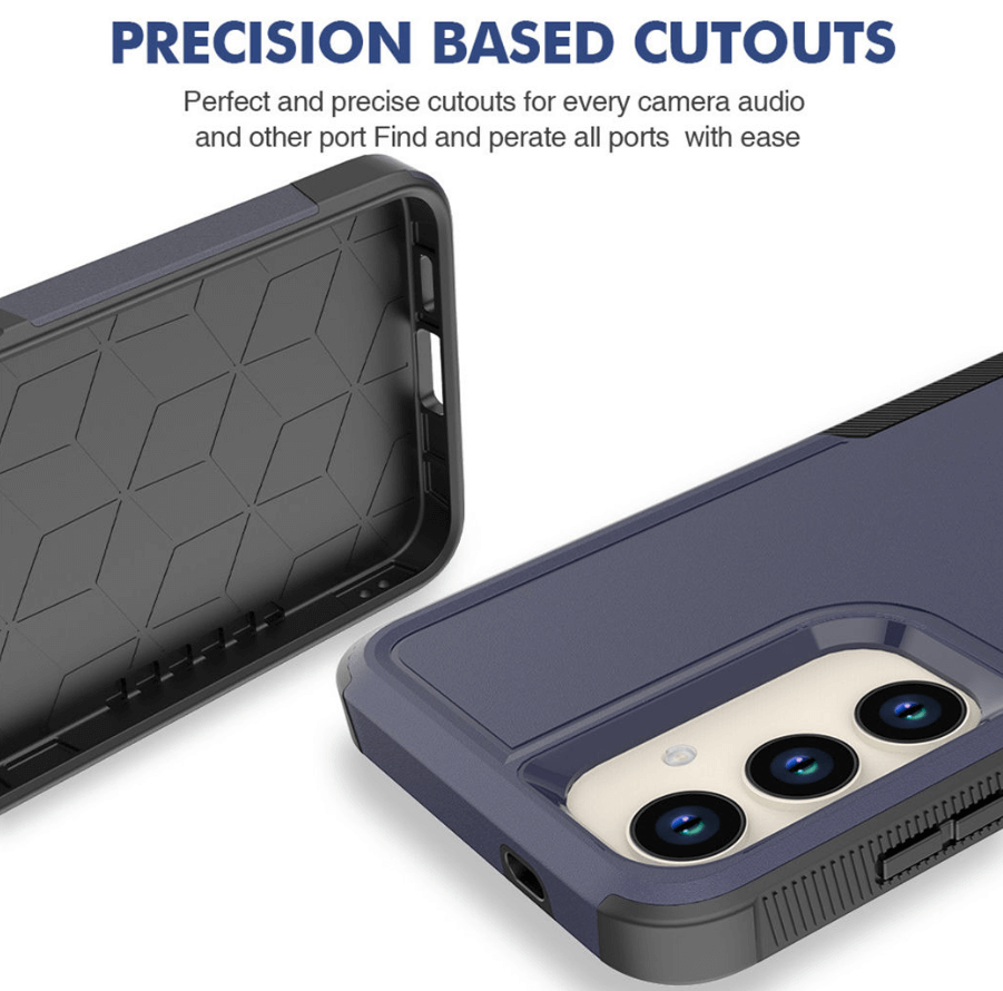 Samsung Galaxy S25 plus dual layer armor case back view