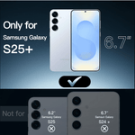 Samsung Galaxy S25 Plus Hybrid Ultra Clear Shockproof Case