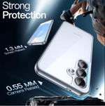 Samsung Galaxy S25 Plus Hybrid Ultra Clear Shockproof Case