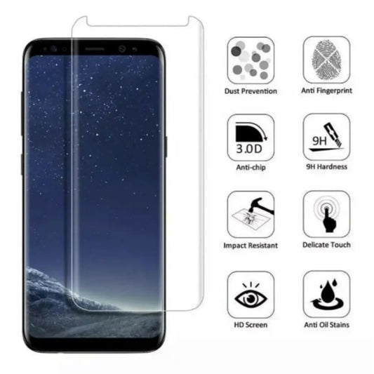 Glass Screen Protectors for Samsung Galaxy S8 Plus (Pack of 2)
