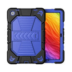 Samsung Galaxy Tab A11 Rugged Shockproof Case with Kickstand (Blue)
