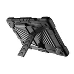 Samsung Galaxy Tab S10 Lite Rugged Shockproof Case with Kickstand (Black)